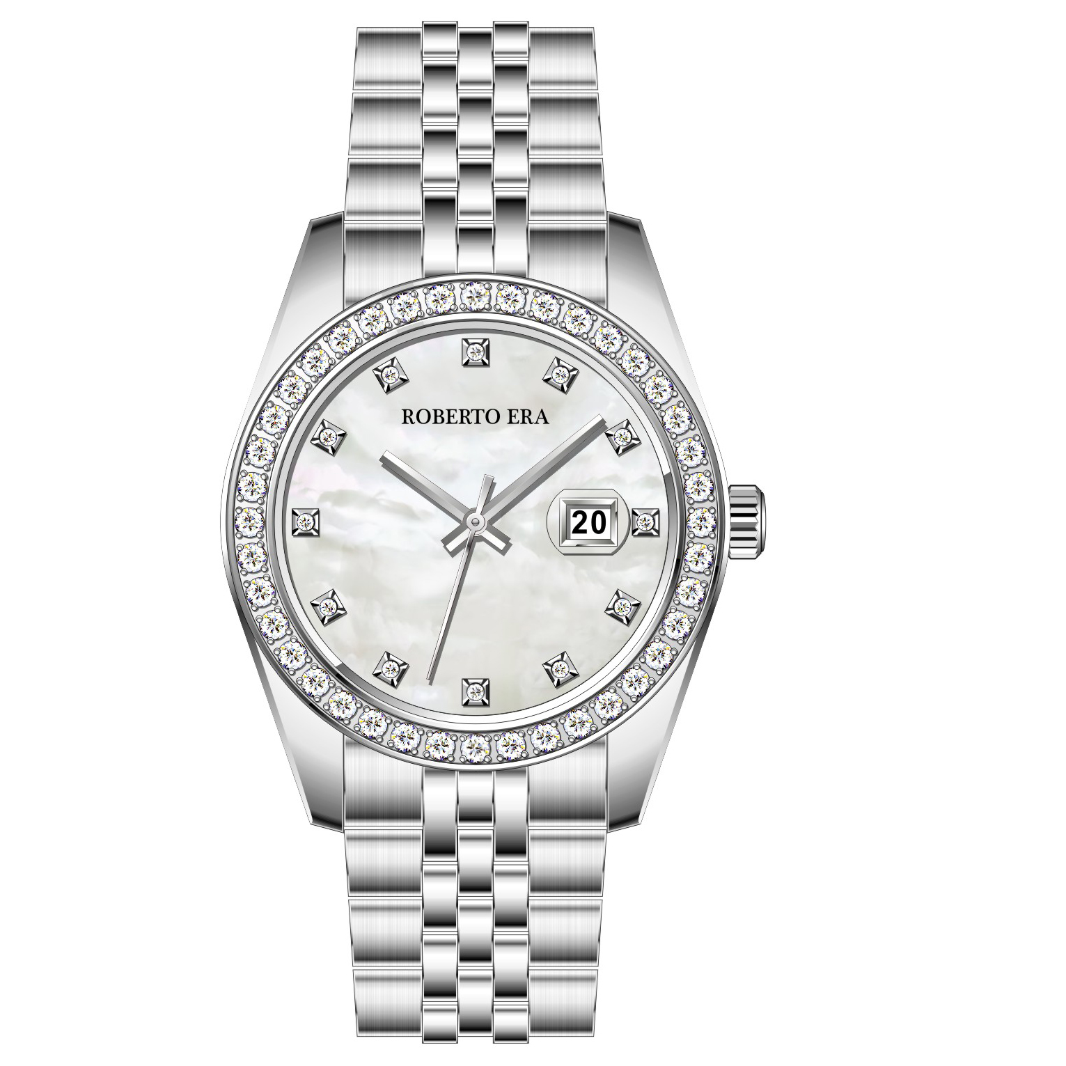 Roberto Era Women’s Crystal Watch