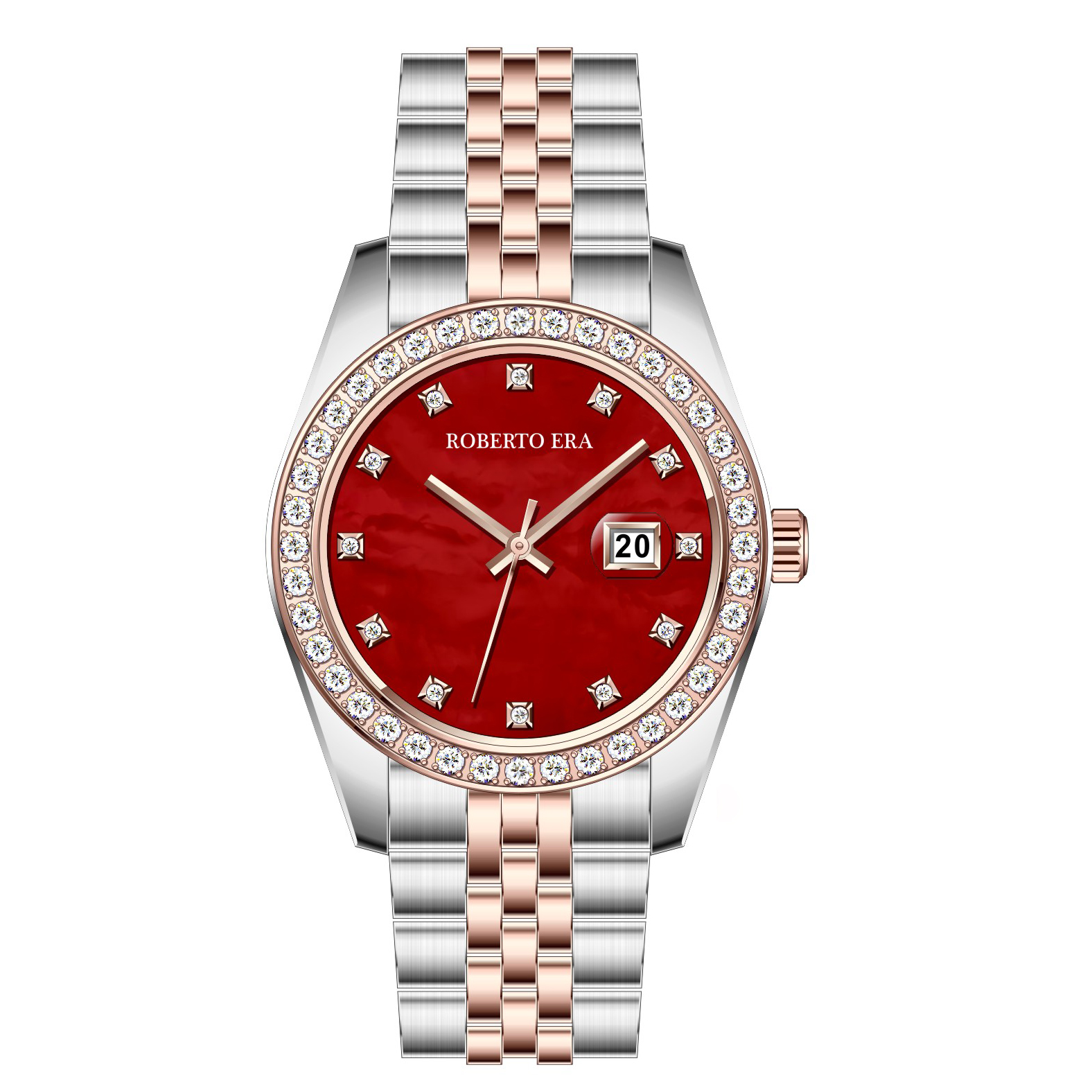 Roberto Era Women’s Crystal Watch