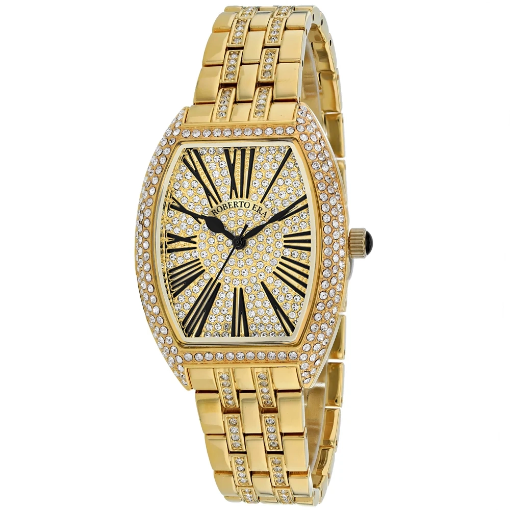 Roberto Era Full Stone Stainless Steel Watch For Women