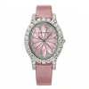 Roberto Era Watch Oval Silk Leather Strap Crystal 33mm – RE2205