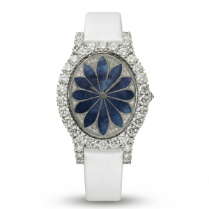 Roberto Era Watch Oval Silk Leather Strap Crystal 33mm – RE2209