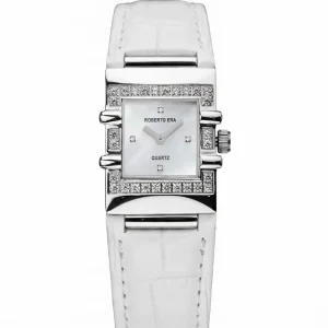 Roberto Era Women Quadra Black Dial Analogue Watch – RE1601W