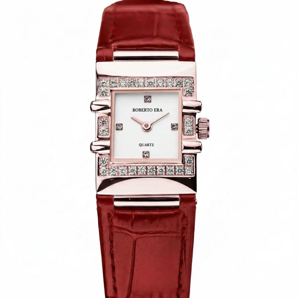 Roberto Era Women Quadra White Dial Analogue Watch – RE1616